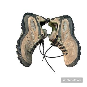 Merrell women’s hiking continuum boots, brown, size 8